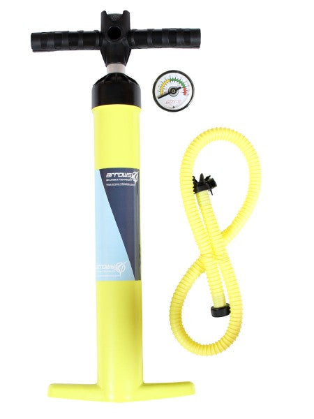 Arrows-Double Action Pump SUP incl yellow – Delta Windsports