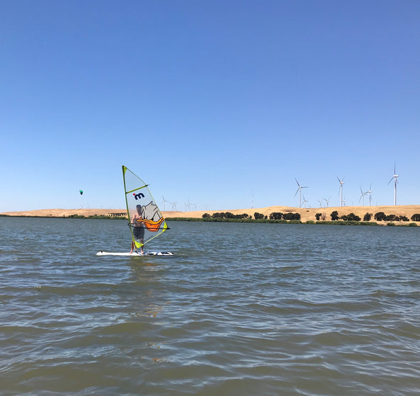Beginner Windsurfing Lesson